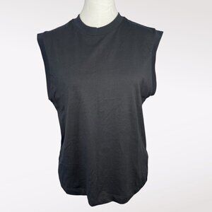 Abercrombie Muscle Tank Black Sleeveless Cotton XS